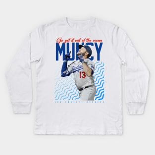 Max Muncy Kids Long Sleeve T-Shirt